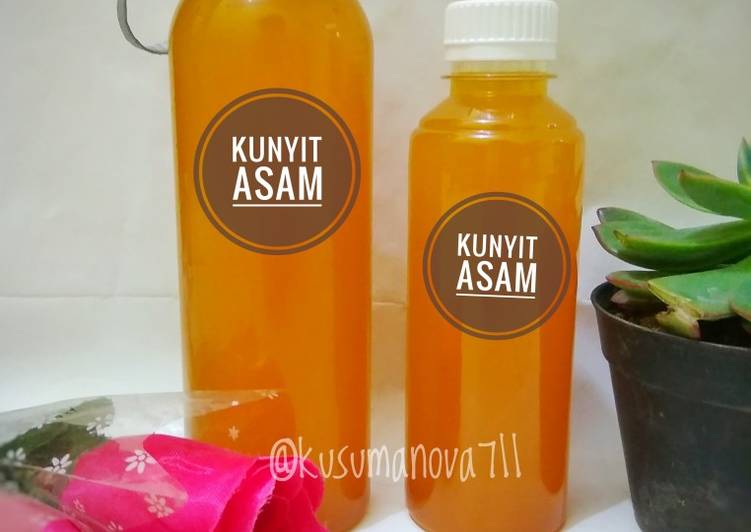 Langkah Mudah untuk Membuat 92. kunyit asam homemade, Lezat Sekali