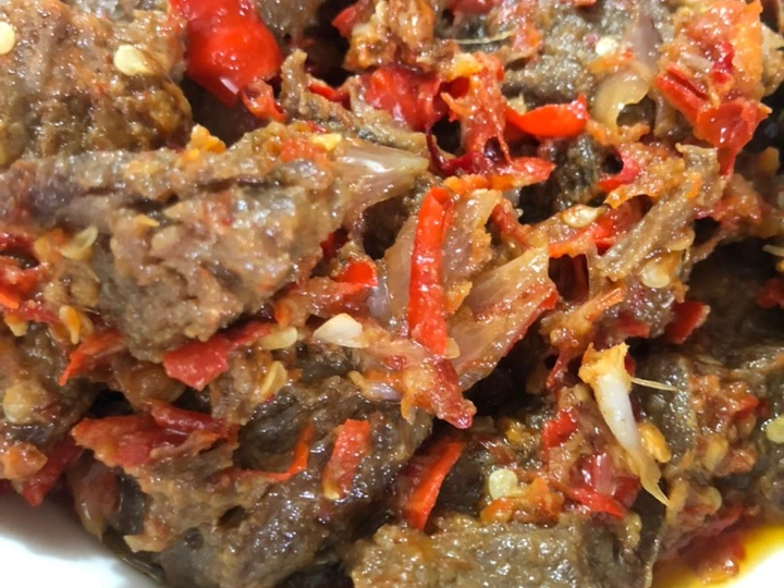 Cara Gampang Membikin Resep Dendeng Balado yang Bisa Manjain Lidah Anti Ribet, Mantap