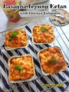 Foto resep Lasagna Tepung Ketan with Chicken Bolognese
