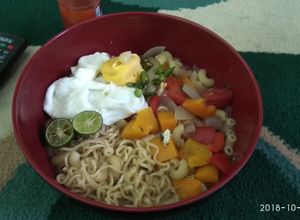 Foto resep Mie Rebus Masa Kini (Supermie)