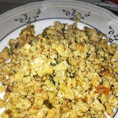 A picture of Egg bhurji.