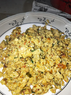 A picture of Egg bhurji.