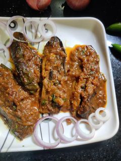 বেগুন কষা(Begun kosa recipe in bengali) রেসিপির প্রধান ছবি