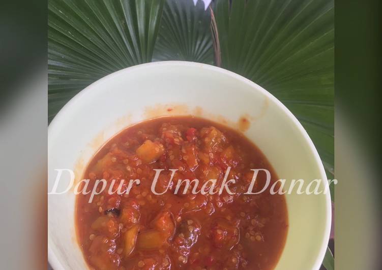 Sambal terong asam