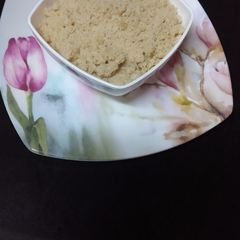 A picture of Non fried churma.