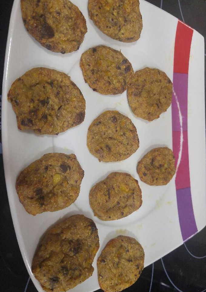 Una foto de Galletitas de plátano y avena