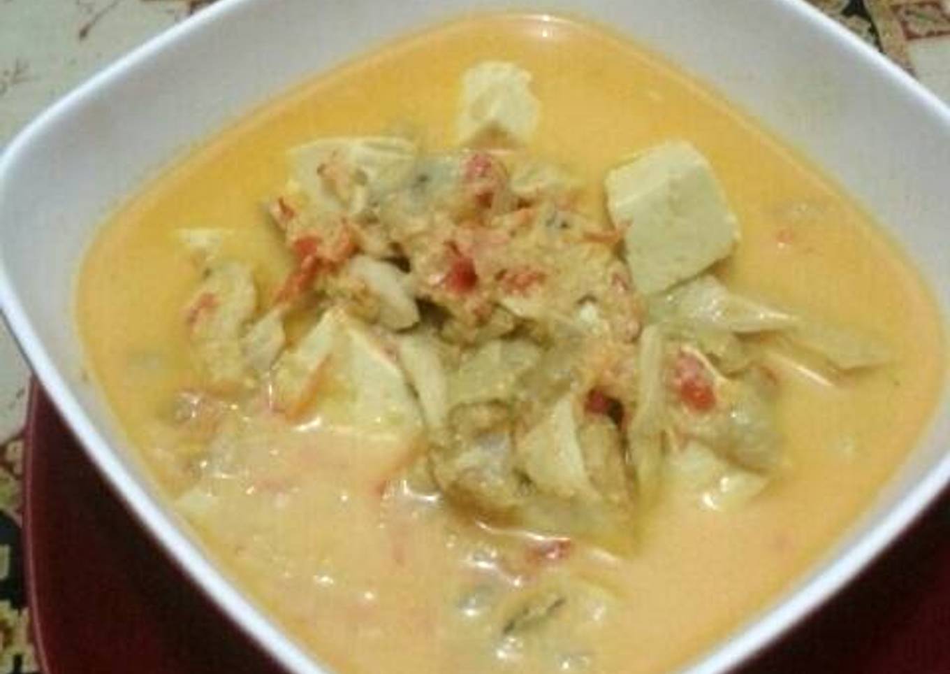 Gulai Tahu Ayam Suwiir Simpel