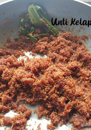 Foto resep Unti Kelapa