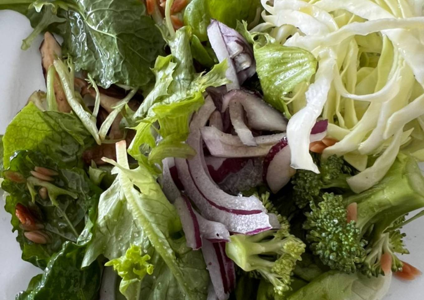 ARROZ de LENTEJAS con hongos SHIITAKE y Ensalada de verduras (muy nutritivo, saludable y fácil)