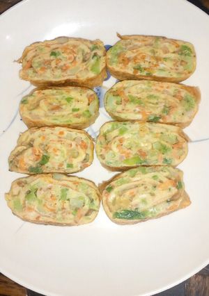 Foto resep TELUR GULUNG SAYURAN - MENU NO OIL