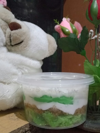 Bagaimana Menyiapkan Klepon cake dessert Anti Gagal