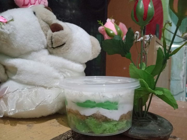 Bagaimana Menyiapkan Klepon cake dessert Anti Gagal