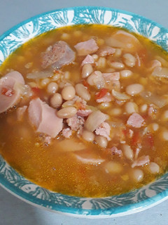 Una foto de Frijoles charros