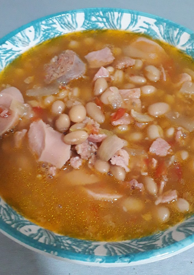Una foto de Frijoles charros