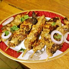 A picture of Chicken Bihari sticks.
