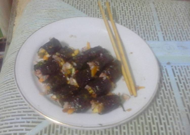 Resep masakan Mini Simple Gimbap | Bahan Membuat Mini Simple Gimbap Yang Paling Enak