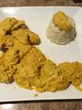Carne vegetal en salsa korma Thermomix
