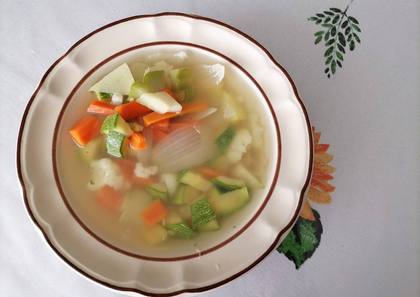 Caldo de verduras