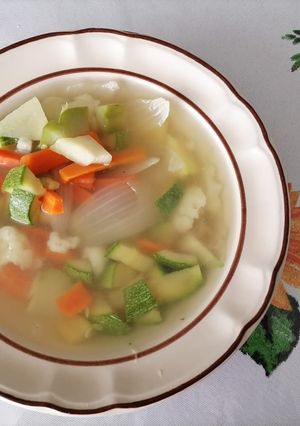 Una foto de Caldo de verduras