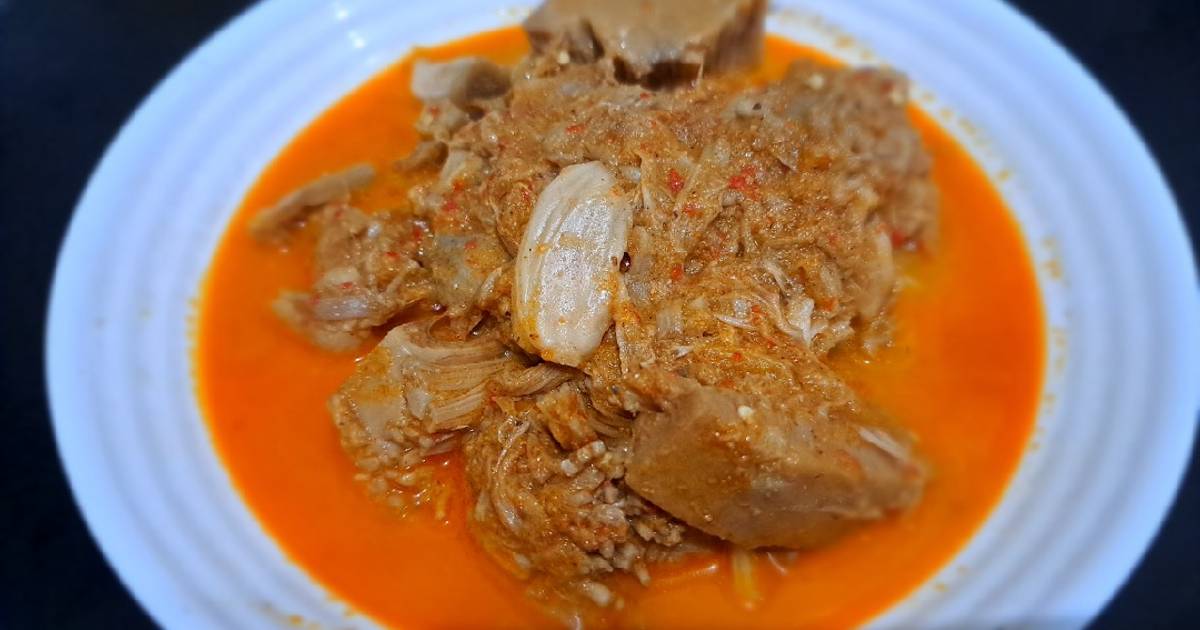 Resep Gulai Nangka Kelapa Goreng Oleh Ratih Indah Permatasari Cookpad