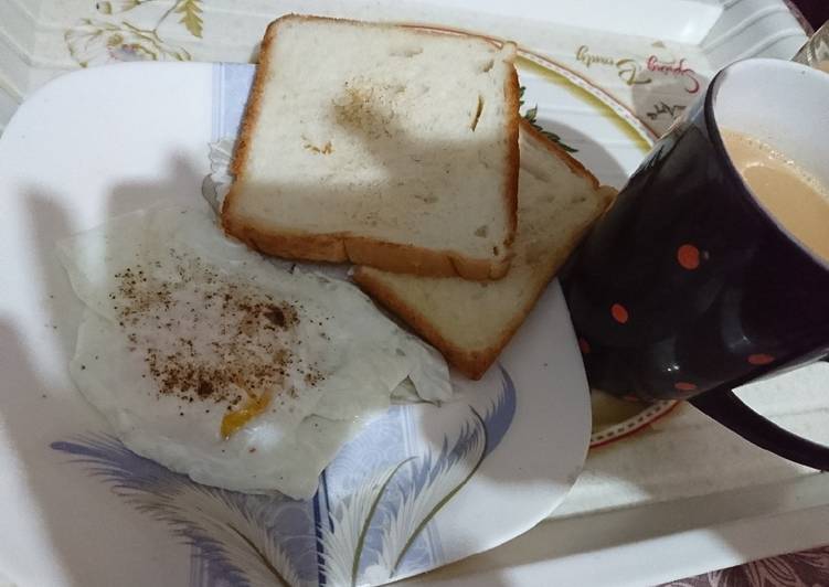 Recipe of Any-night-of-the-week Fried egg bread