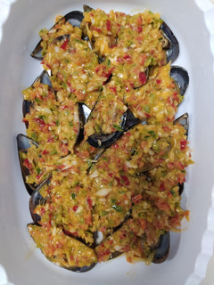 Una foto de Mejillones a la vinagreta Thermomix