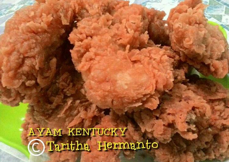 Resep AYAM KENTUCKY ala-ala KFC BY Taritha Hermanto oleh 