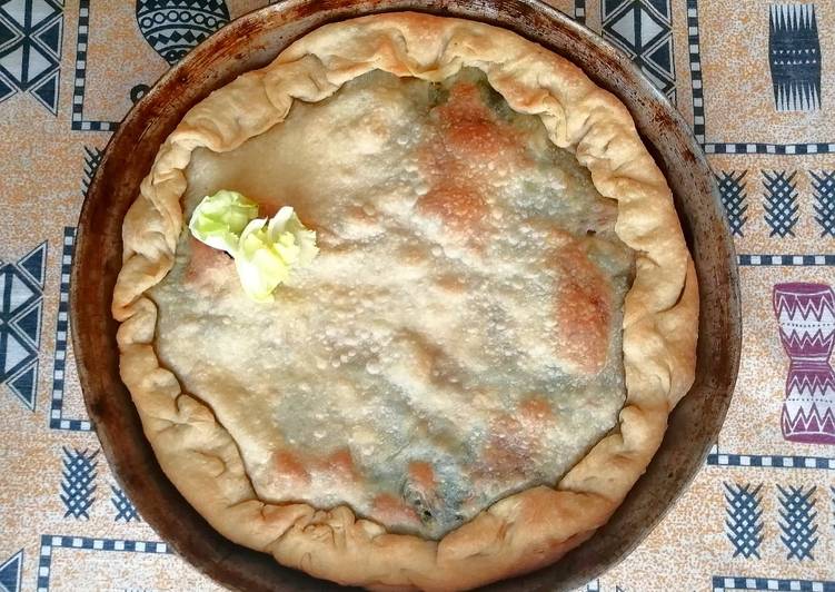 Calzone di lattuga e olive verdi pugliesi