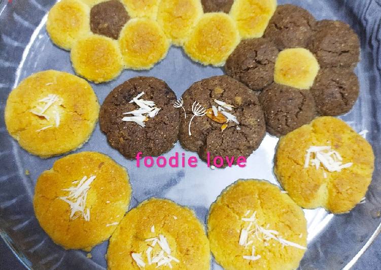 Simple Way to Make Ultimate Coco almond and Butter Cardamom Kulcha-e-Khataye