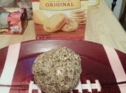 A picture of cream cheese ball