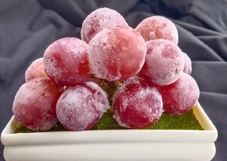 Recipe: Yummy Candy Ice Grape