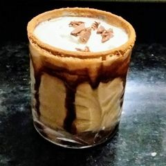 Dairy milk chocolate shake 🍫 A picture of Dairy milk chocolate shake 🍫 .