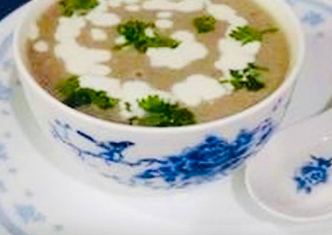 Mushroom soup