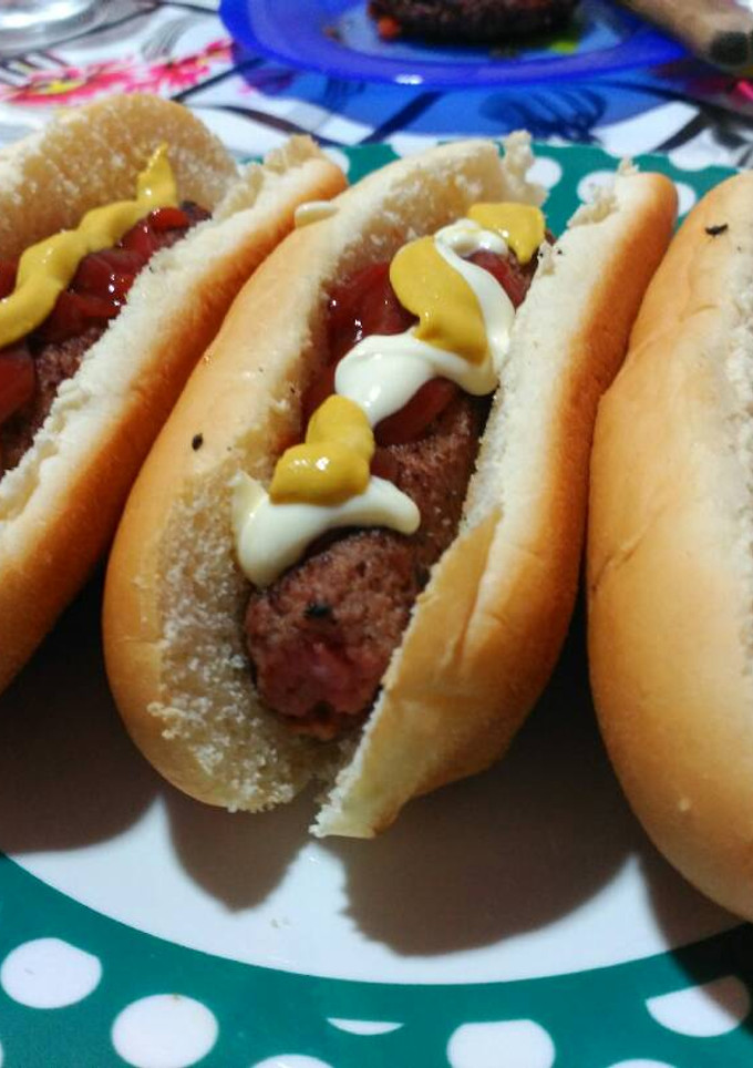 Una foto de Perritos de hamburguesa