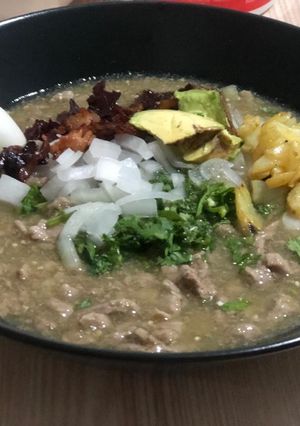 Una foto de Carne en su jugo