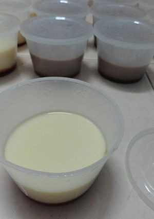 Hình của món Kem Flan.