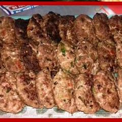 A picture of Chapli Kabab.