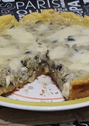 Una foto de Tarta de berenjena