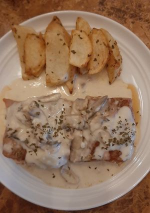Foto resep Tuna Steak with Mushroom Sauce