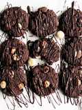 Galletas de Doble Chocolate y Nueces de Macadamia
