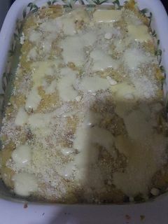 Una foto de Pastelón de plátanos maduros y papas