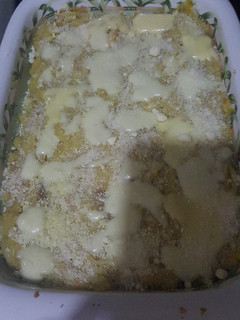 Una foto de Pastelón de plátanos maduros y papas