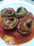 Agnolotis de verdura y ricotta
