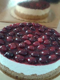 Foto di Cheesecake alle ciliegie