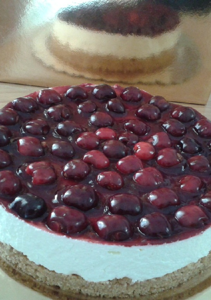 Foto di Cheesecake alle ciliegie