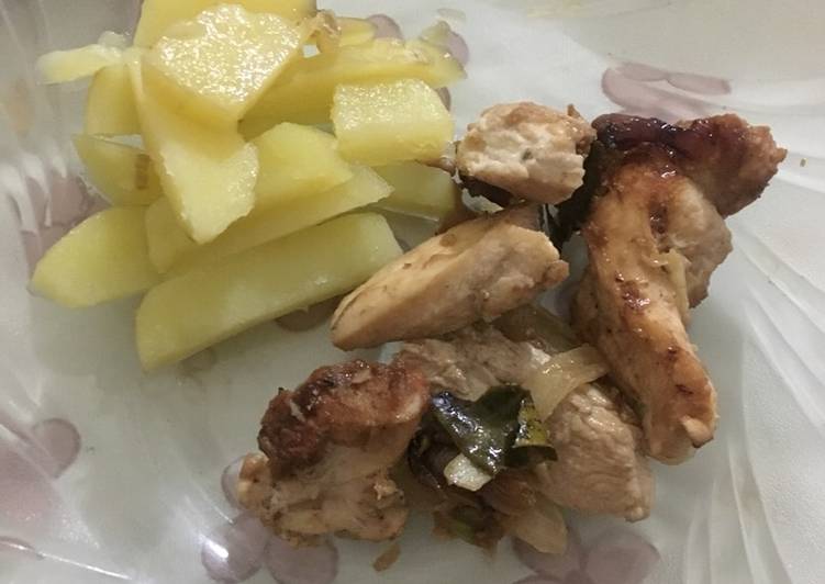 Resep Ayam panggang (menu diet), Lezat