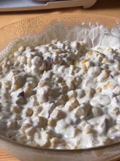 Majonézes kukoricasaláta recept fotója