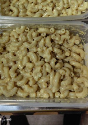 A picture of KaZ_cold macaroni pasta.