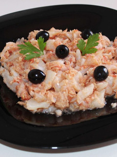 Una foto de Esqueixada de bacalao