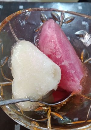 عکسی از دستور بستنی یخی خانگی با ثعلب